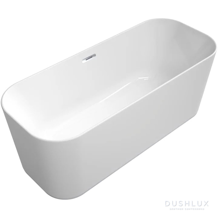 Фото Villeroy&Boch Finion Ванна 170х70х62см., отдельностоящая, Quaryl®, цвет: альпийский белый/хром