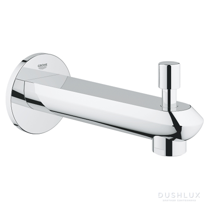 Фото Grohe Eurodisc Cosmopolitan Излив для ванны, с переключателем, настенный цвет: хром