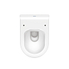Duravit Starck 3 Унитаз подвесной безободковый, 540x360 мм, с креплением Durafix, с WG, цвет: белый