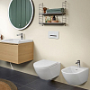 Villeroy&Boch Subway 3.0 Биде 37.5х56х27см., 1 отв., подвесное, CeramicPlus, цвет: белый камень