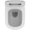 Ideal Standard Idealmood Унитаз подвесной 53.5х36.5см., , AquaBlade® ,с сиденьем и крышкой, цвет: белый