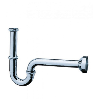 Hansgrohe Сифон трубчатый, цвет: хром
