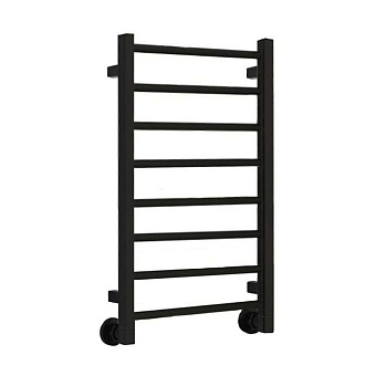 Neoinox Eco Полотенцесушитель 75x45см, водяной для ГВС, цвет: черный матовый
