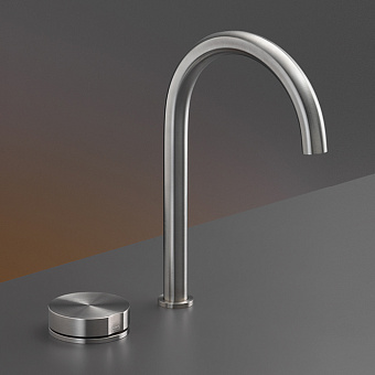 CEA Design GIOTTO Смеситель для раковины, 2 отв., прогрессивный, цвет: нержавеющая сталь