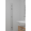 Neoinox Verto Полотенцесушитель 120x8.5см, водяной для ГВС, цвет: белый матовый