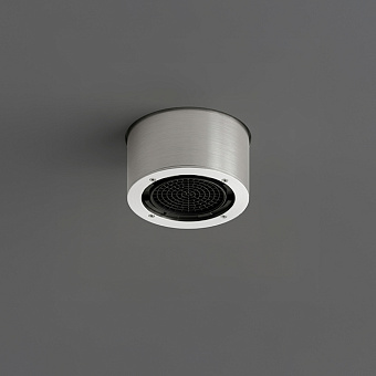 CEA Design FREE IDEAS Верхний душ 4.5см, встраиваемый, хромотерапия, 1 режим, Column jet, Delrin®, цвет: нержавеющая сталь