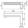 Keuco Edition 90 Square Держатель для туалетной бумаги, подвесной, цвет: хром