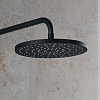 Duravit Shower Верхний душ Ø25 см, 1 режим, настенный/потолочный, цвет: черный матовый