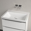 Villeroy&Boch Subway 3.0 Раковина 65х47х16.5см., без отв., подвесная, CeramicPlus, без перелива, цвет: белый камень