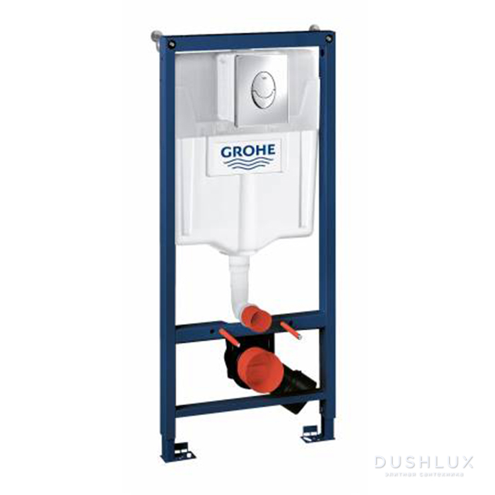 Фото Grohe Rapid SL Система инсталляции для унитаза, с панелью смыва, монтажная высота 113см.