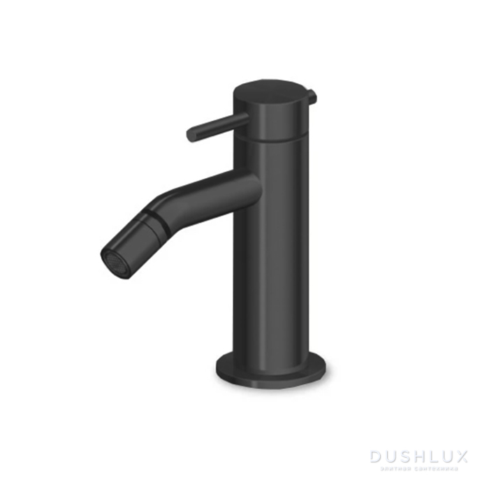 Фото Zucchetti Helm Смеситель для биде, на 1 отв., цвет: brushed total black PVD