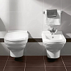 Villeroy&Boch Hommage Сиденье с крышкой для унитаза, с микролифтом, нерж. сталь, цвет: ярко-белый