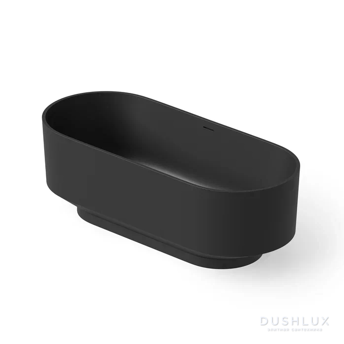 Фото Dea Design Shadow Ванна 170x72x56см., отдельностоящая, Solid Surface, цвет: Black №16