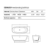 Dea Design Soul Ванна 170x72x56см., отдельностоящая, Solid Surface, цвет: Black №16