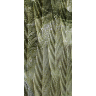Lithos Design Organic Натуральный камень 120x60x2см, настенный, материал: мрамор verde ming/palma