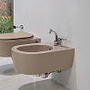 Flaminia Link Биде подвесное 56x36xh20см, с 1 отв. под смеситель, цвет: матовый argilla