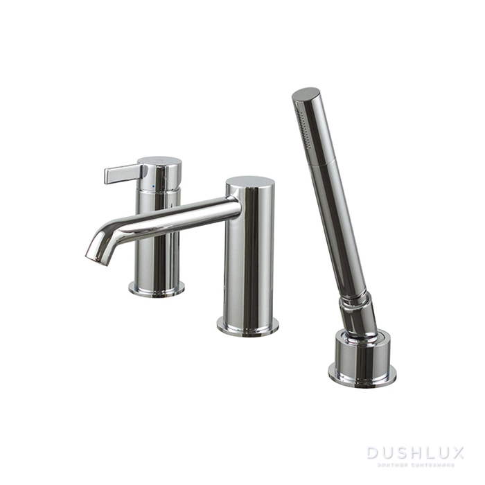 Noken Lignage Наружная часть смесителя на борт ванны, цвет: хром ...