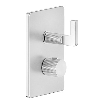 Gessi Inciso Смеситель для душа с переключателем на 2 выхода, термостатический, цвет: хром