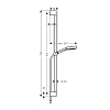 Hansgrohe Pulsify Душевой гарнитур, настенный, 3jet, цвет: белый матовый