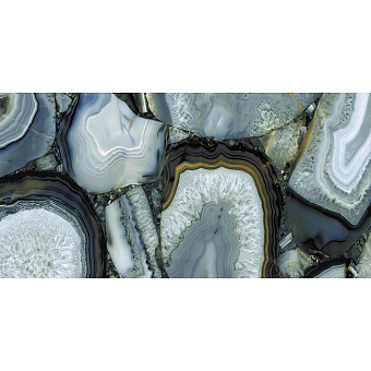Level Marmi Керамогранит 324х162x1,2см., универсальный, цвет: book match "b" agate azure lappato