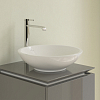 Villeroy&Boch Loop&Friends Раковина 39x21.5 см, без отв., встраиваемая, с переливом, с антигрязевым покрытием CeramicPlus, цвет: белый