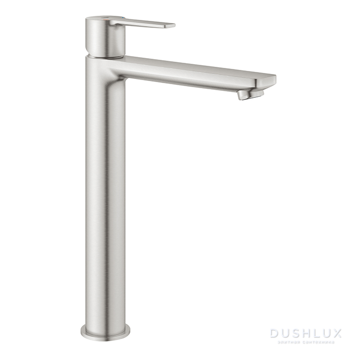 Фото Grohe Lineare, Смеситель для раковин, цвет: сталь