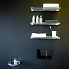 Laufen Kartell Полка 450x155мм, подвесная, цвет: прозрачный хрусталь