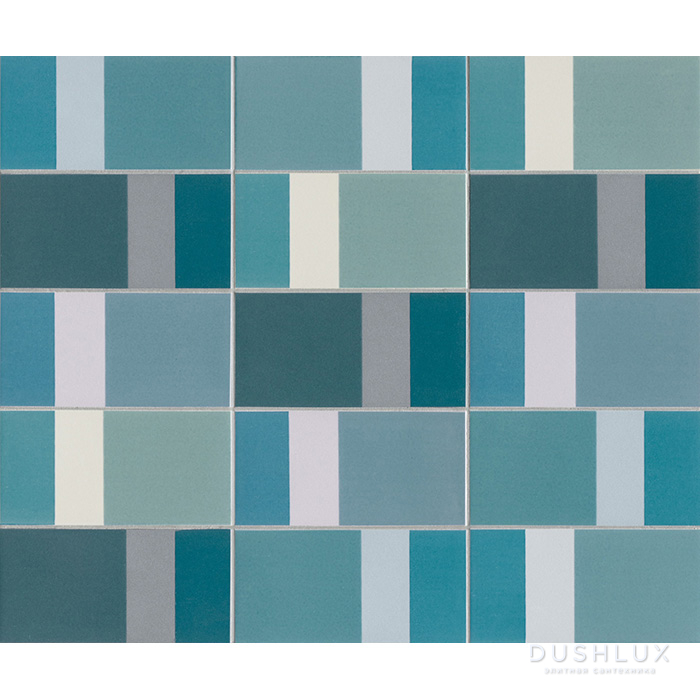 Фото Mutina Diarama Керамогранит 9.4х18.7см, настенная, глазурованный, цвет: sky light