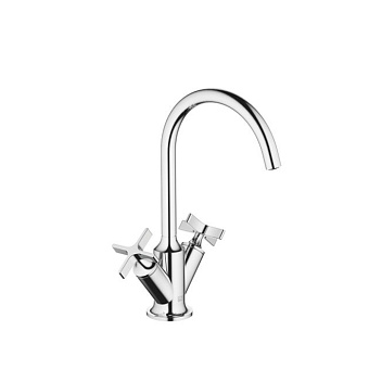 Dornbracht Vaia Смеситель для раковины, на 1 отв., с донным клапаном, цвет: хром