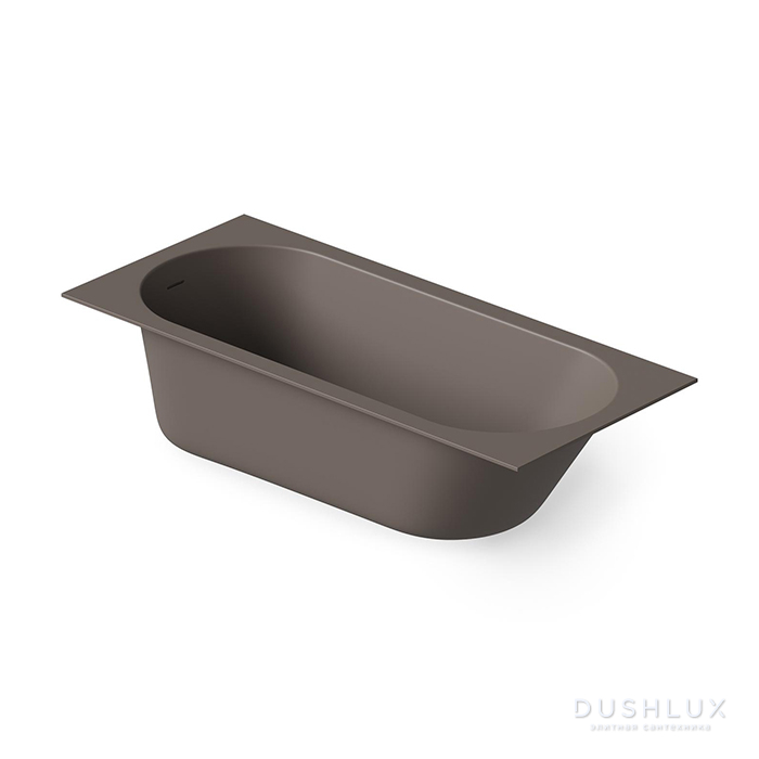 Фото Dea Design Ease Ванна 170x75хh58cм., встраиваемая, цвет grey brown