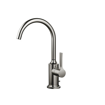 Dornbracht Vaia Смеситель для раковины, на 1 отв., с донным клапаном, цвет: Dark Chrome