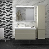 Kerama Marazzi Cubo Раковина подвесная 101х48.5см., с отверстием под смеситель, цвет: белый глянцевый