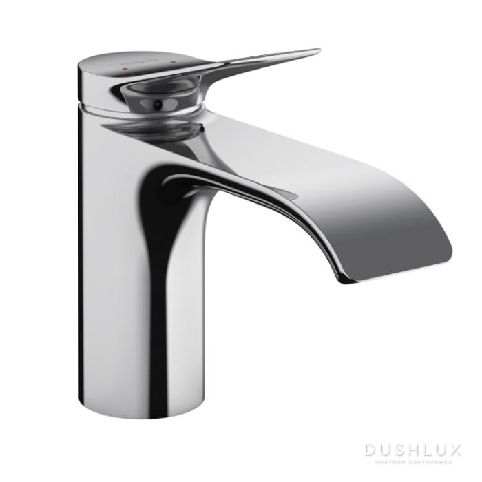 Фото Hansgrohe Vivenis Смеситель для раковины, 1 отв., без донного клапана, цвет: хром