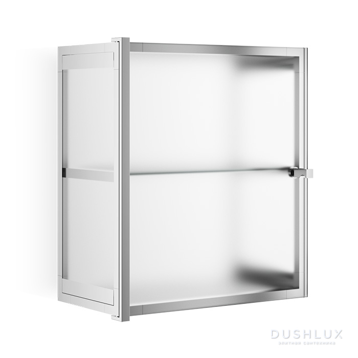 Фото Decor Walther Glas S 2 Шкафчик подвесной 35x19x40см, стекло матовое, цвет: хром