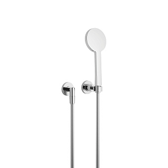 Dornbracht Tara. Душевой гарнитур со шлангом, настенный, цвет: хром