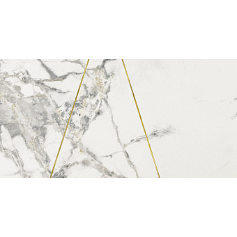 Lea Ceramiche Delight Керамогранит 30x60см, универсальный, неглазурованный, декор chic, цвет: invisible light/глянцевый