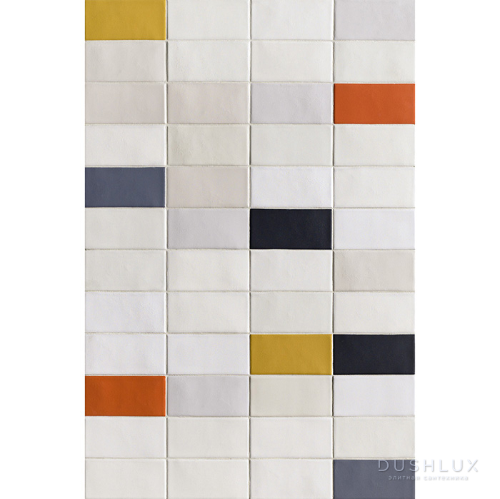 Фото Mutina Lane Керамогранит 7.9x16см, универсальный, глазурованный цвет: poly white