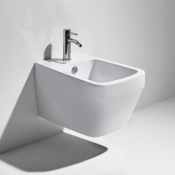 Simas Baden Baden Биде подвесное 56x36см., 1 отв., цвет: белый матовый