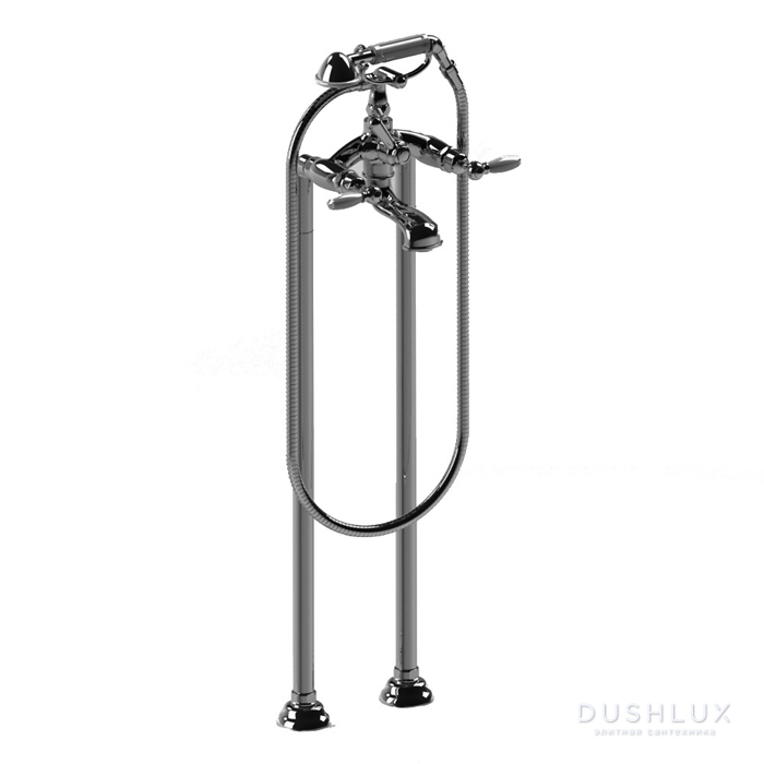 Фото Stella Italica Leve Напольный смеситель для ванны 3274CL306 с ручным душем, цвет: хром
