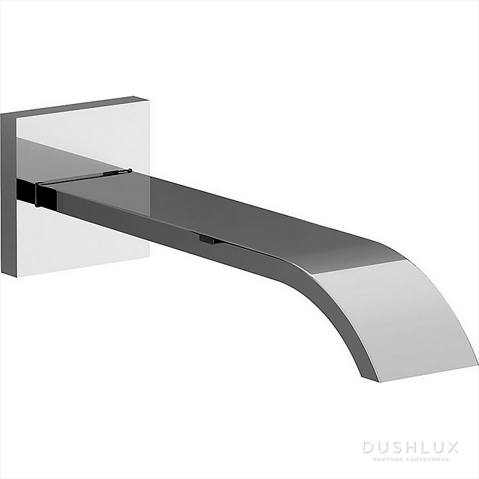 CISAL Wave Излив настенный 245 мм для ванны, цвет: хром ( WA00024021 ...