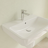 Villeroy&Boch O.novo раковина 65x46x17.5см., 1 отв., подвесная, с переливом, цвет: альпийский белый
