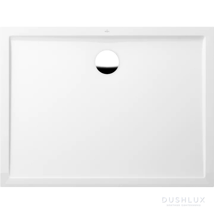 Фото Villeroy&Boch Futurion Flat Душевой поддон 140х90х2.5см., цвет: альпийский белый