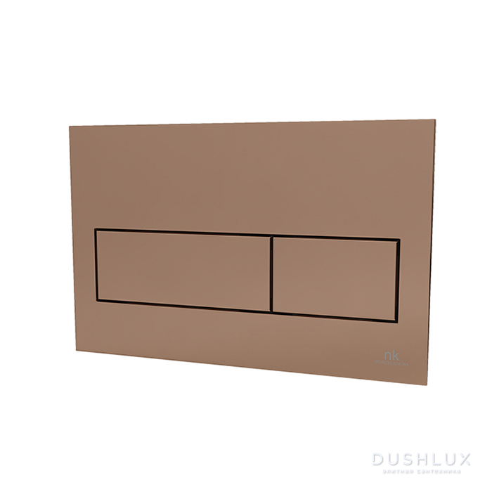 Noken Smart Line Двойная кнопка смыва, цвет: медь (артикул N351780044)