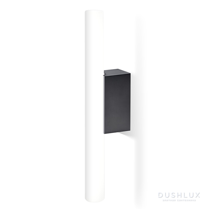 Фото Decor Walther Omega 2 Светильник настенный 5x4.5x9(30-60)см, 1x S14D 30-60cm 1 Socket, цвет: черный