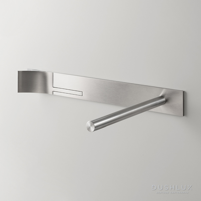 Фото CEA Design CUT PLUS Смеситель для кухни, настенный, цвет: нержавеющая сталь
