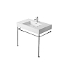 Duravit Vero Раковина 125x49см, подвесная, 1 отв., с переливом, цвет: белый