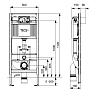 TECE Рама для установки унитаза Duravit SensoWash C и Geberit AquaClean 8000/8000 plus