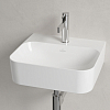 Villeroy&Boch Finion Раковина 43х39 см, 1 отв., с переливом, с антигрязевым покрытием CeramicPlus, цвет: белый