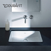 Duravit Starck 3 Раковина 49x36.5см, встраиваемая снизу, без отверстий, цвет: белый