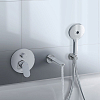 Duravit Wave Излив для ванны 20.2 см, настенный, цвет: хром